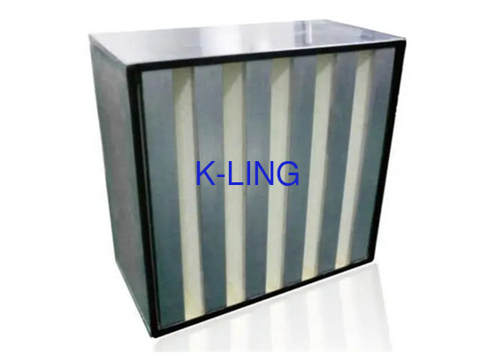 Bộ lọc ngân hàng H13 V trong hệ thống điều hòa không khí Công suất bụi lớn