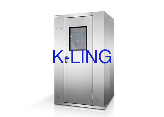 Điều khiển quang điện Đường hầm vòi hoa sen không khí 25m / S với cửa đôi tự động