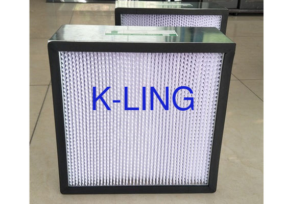 Bộ phân tách các tông Bộ lọc không khí sâu HEPA cho bệnh viện H13 hoặc H14 Hiệu quả